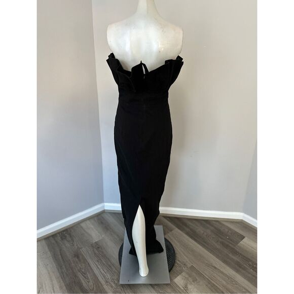 SAU LEE NOAH STRAPLESS COTTON GOWN SIZE 6 $550 - Picture 8 of 11